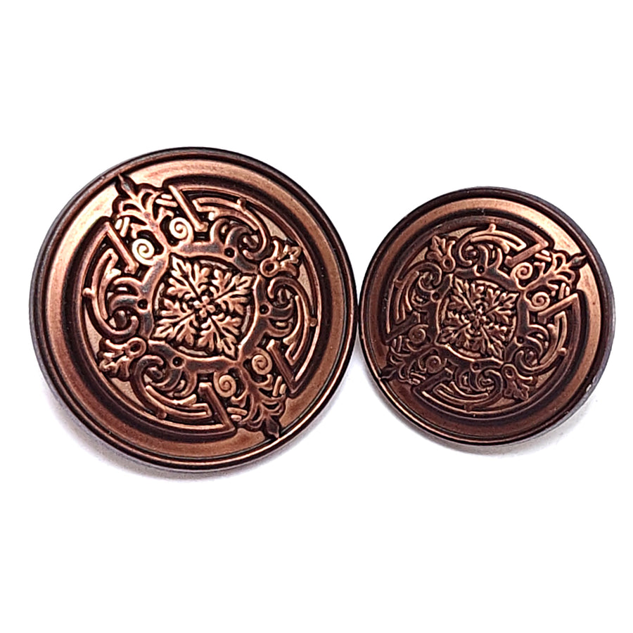 Coat Button ! Pack of 10pc ! 2pc Large Button ! 8pc Small ! Premium Metal Quality