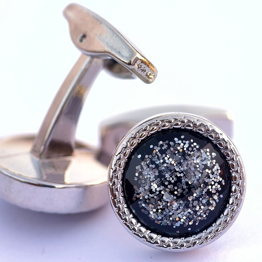 Metal cufflinks multi with attractive colors 00049