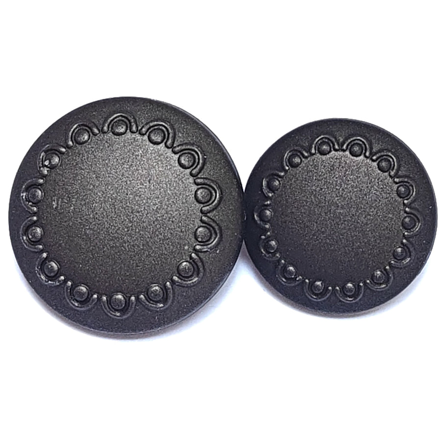Coat Button ! Pack of 10pc ! 2pc Large Button ! 8pc Small ! Premium Metal Quality