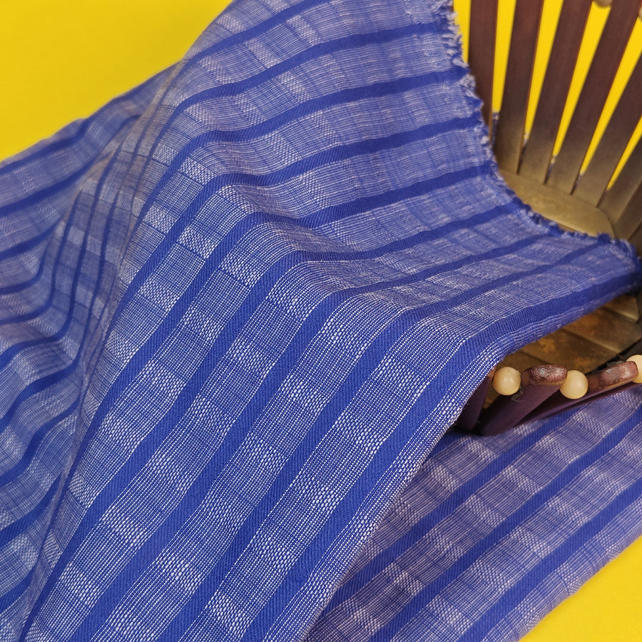 Self Texture Italian Cotton Kurta Fabric For Tropical Season