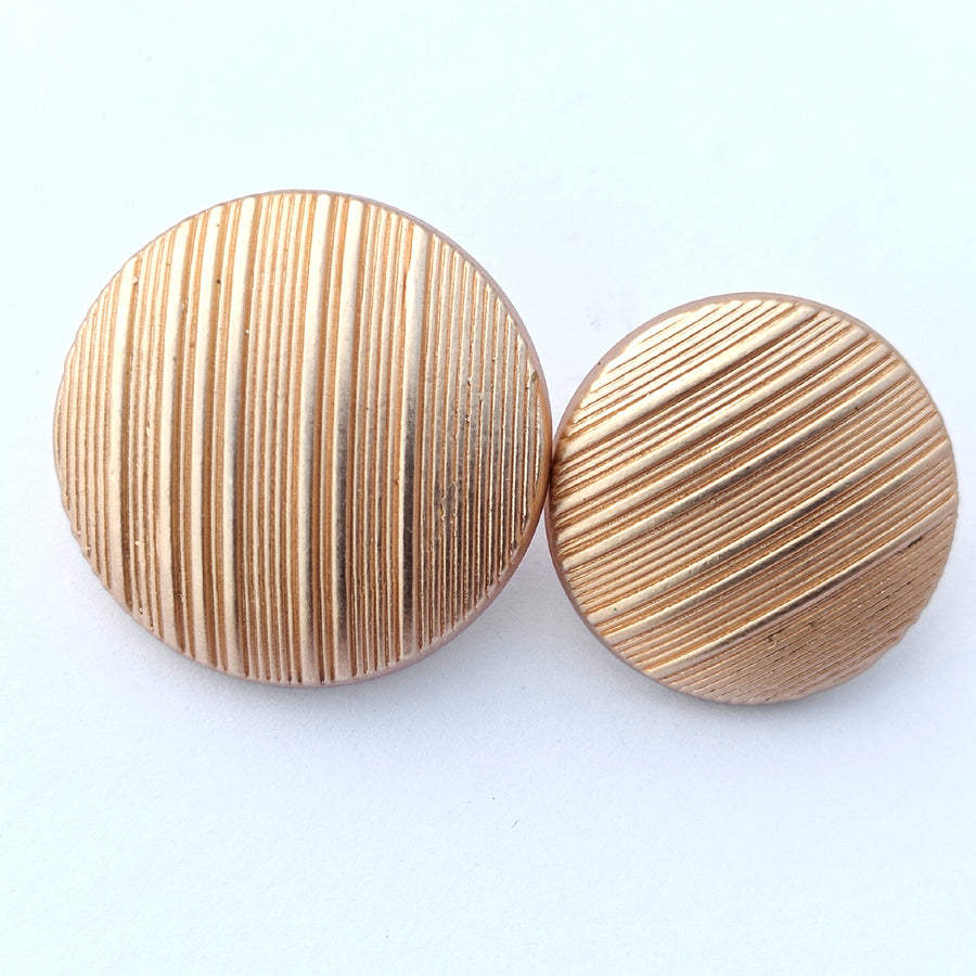 Coat Button ! Pack of 10pc ! 2pc Large Button ! 8pc Small ! Premium Metal Quality