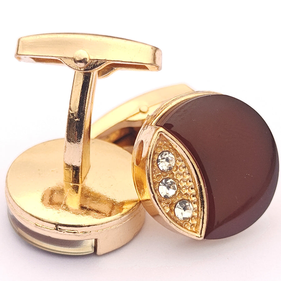 Metal cufflinks Design with attractive colors 00055