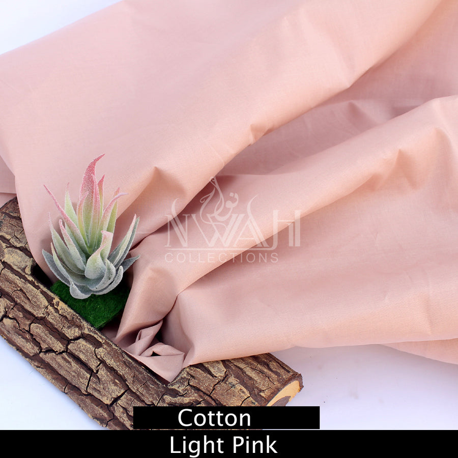 Light Pink COTTON ! SUMMER FABRIC
