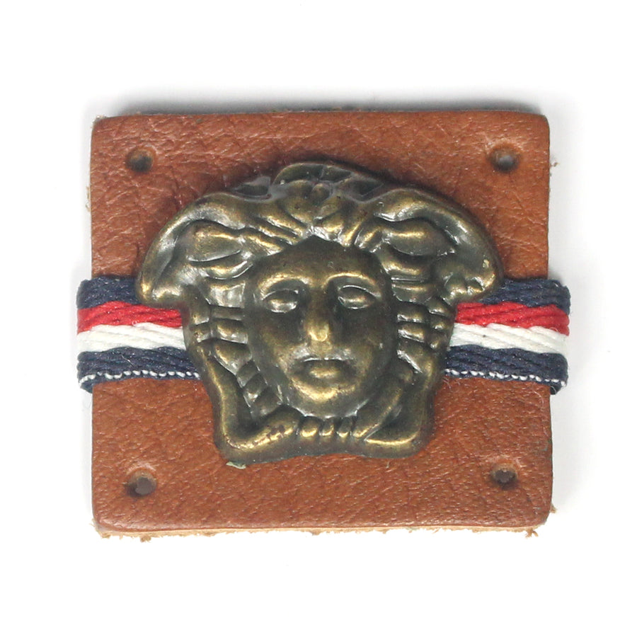 Leather and Metal Badge for Semi Stitched Suits Design for Men ! Premium Quality