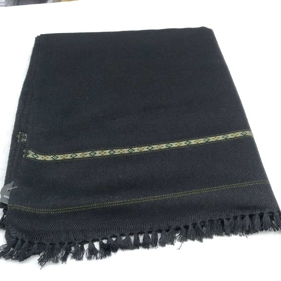 mix wool shawl