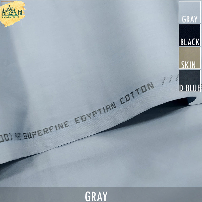soft egyption cotton NWAH Collections brand unstitch fabric for men