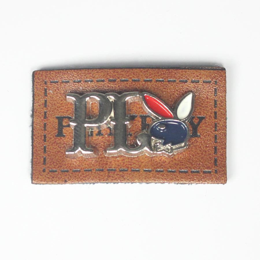Leather and Metal Badge for Semi Stitched Suits Design for Men ! Premium Quality
