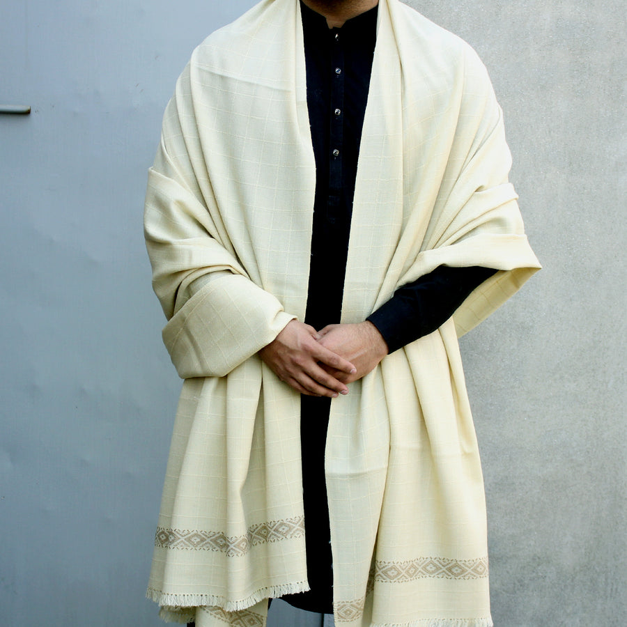 Vicuna Wool Luxury Check
