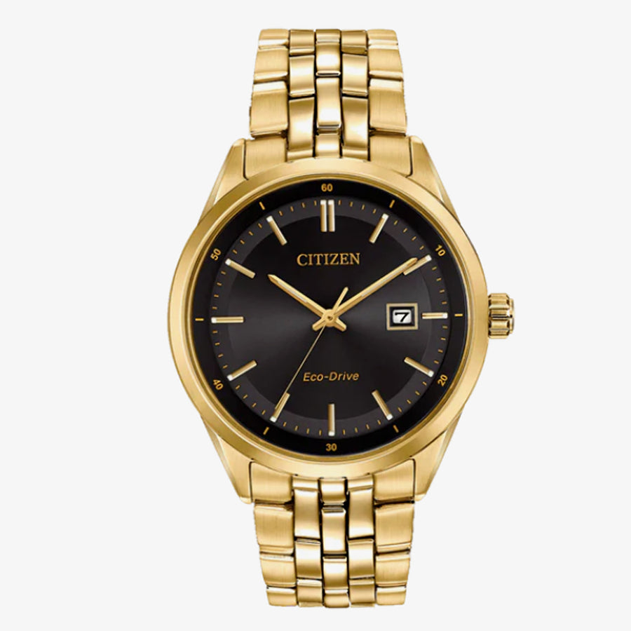 C-itizen Eco-Drive Men's 41mm Gold PVD Solar Watch B-M-7252-51E