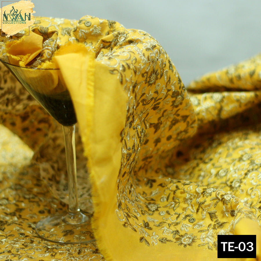 silk tilla embroidery designs by Qabool Hai