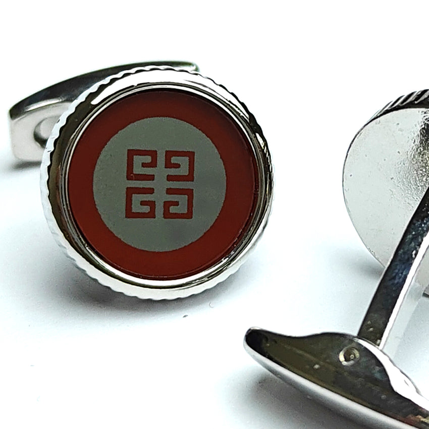 Metal cufflinks multi with attractive colors