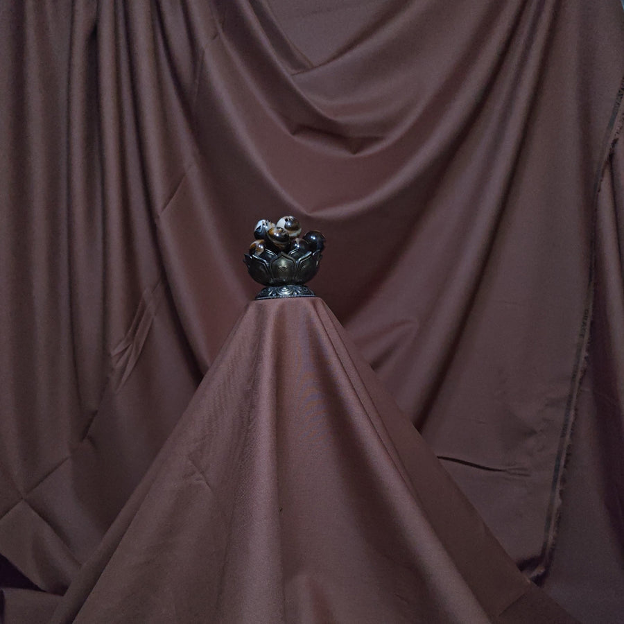 Dark Mehroon Color Premium Quality Wash&wear Fabric for Tropical Seasson