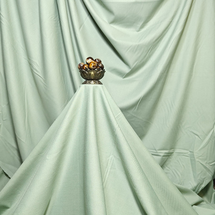 Mint Color Premium Quality Wash&wear Fabric for Tropical Seasson