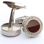 Metal cufflinks Design with attractive colors 00025