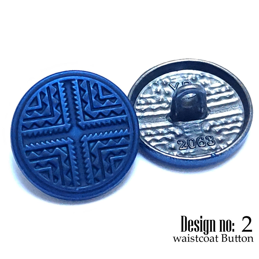 Waistcoat Button ! Pack of 7pc ! Premium Quality