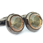 Metal cufflinks  Design with attractive colors 00027