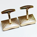 Zircon Stone with small white stone Gold & Silver Base cufflink for Men