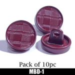 High Quality Button in Mat Finish