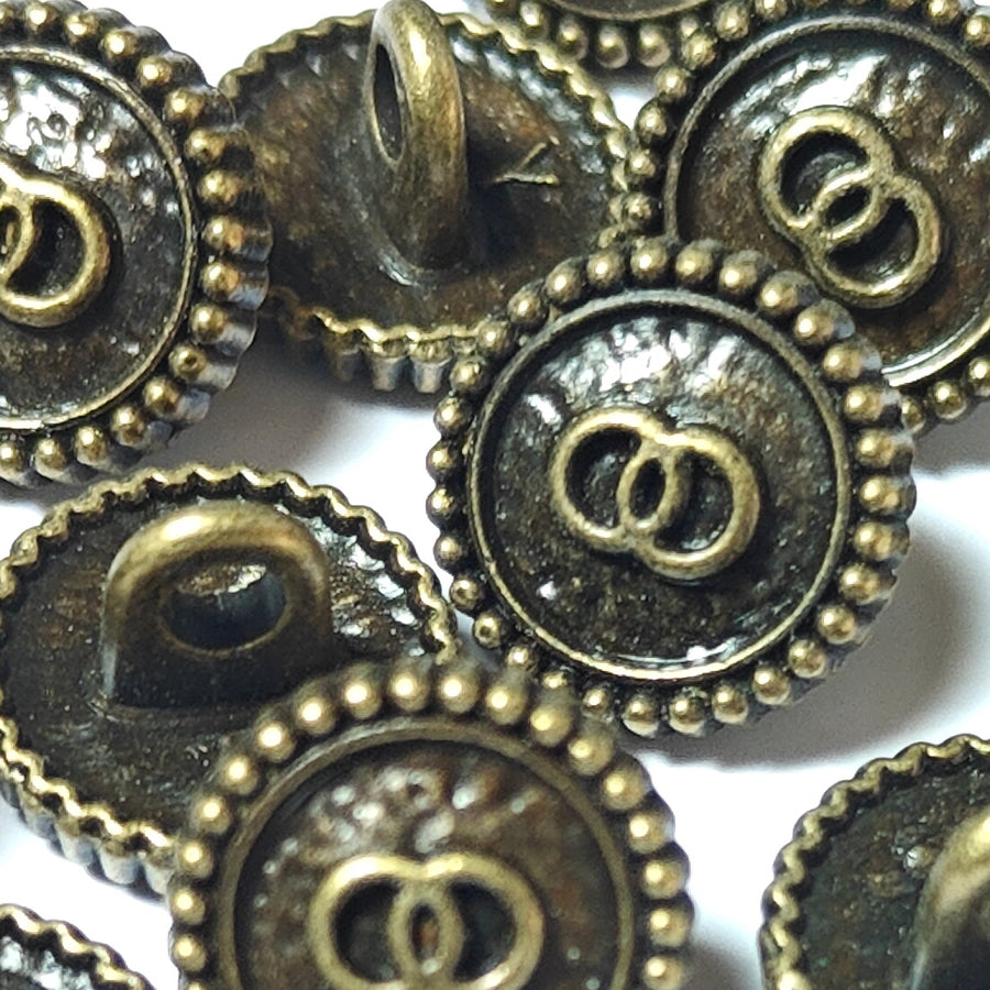 Pack of 10pc ! High Quality Button in Metal for Men Kameez