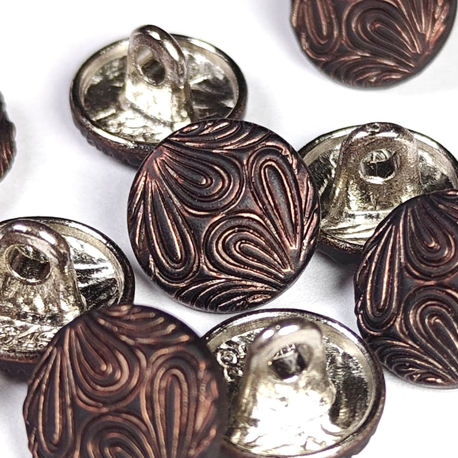 Pack of 10pc ! High Quality Button in Metal/ Mat Finish for Men Kameez