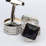 Zircone Metal cufflinks Design with attractive colors