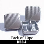 High Quality Button in Mat Finish
