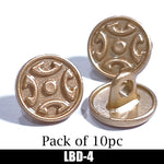 Metal Button for kameez