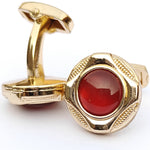 Metal cufflinks with artistic Design and attractive colors 00061