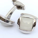White Metal cufflinks Design with attractive colors