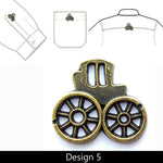 Metal Badge for Semi Stitched Suits Design for Men ! Premium Quality