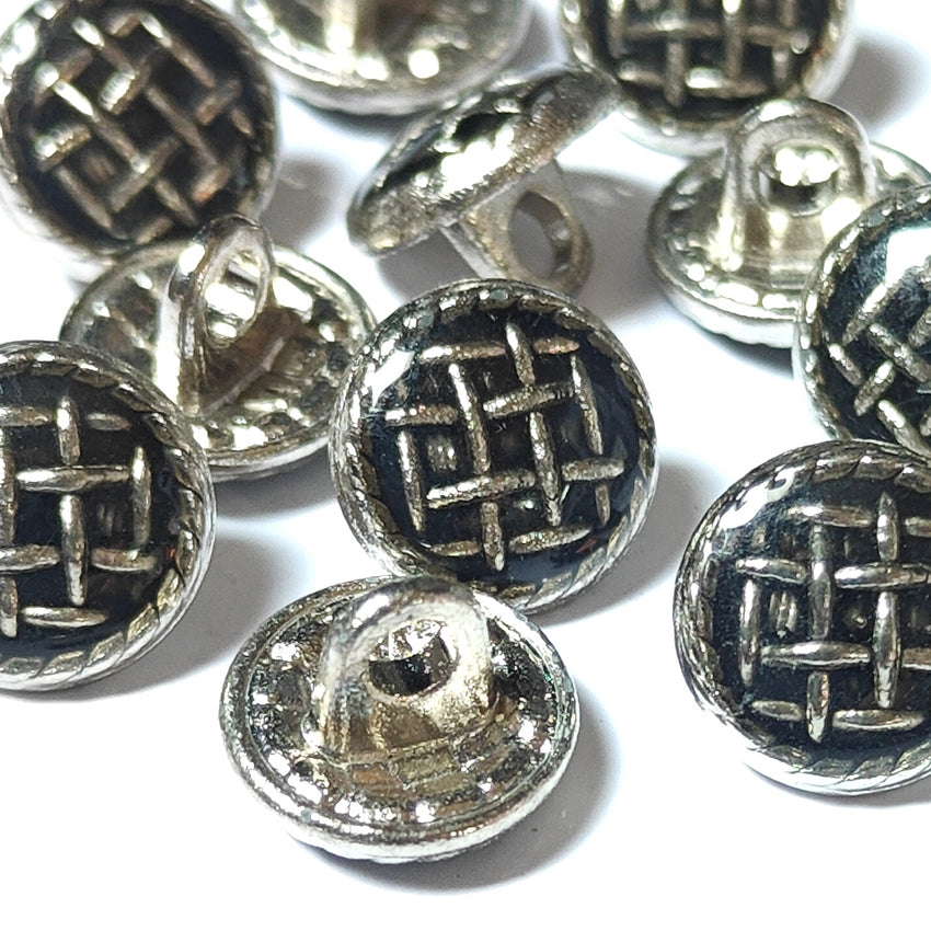 Pack of 10pc ! High Quality Button in Metal/ Mat Finish for Men Kameez