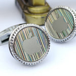 Metal cufflinks Design with attractive colors