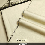 Pack of 2 suit ! Karandi plus Slub Wash&wear ! Tropical Seasson Fabric