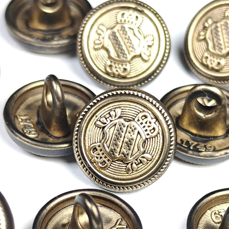 Pack of 10pc ! High Quality Button in Metal/ Mat Finish for Men Kameez