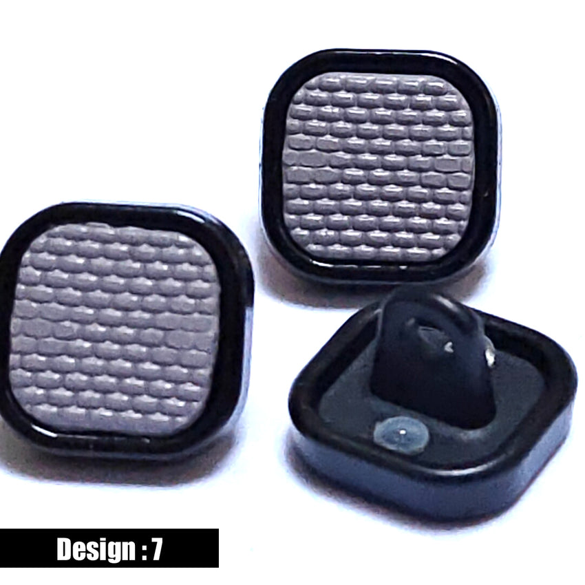 Pack of 10pc ! High Quality Button in Metal/ Mat Finish for Men Kameez