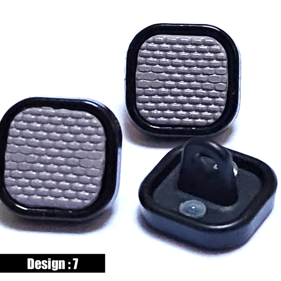 Pack of 10pc ! High Quality Button in Metal/ Mat Finish for Men Kameez