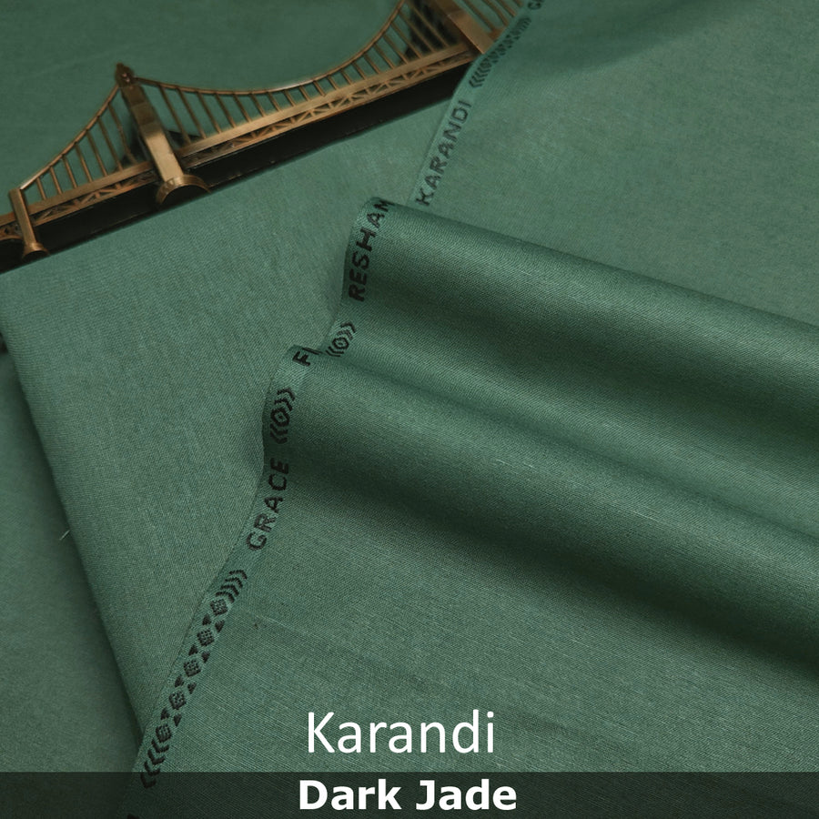 Pack of 2 suit ! Karandi plus Slub Wash&wear ! Tropical Seasson Fabric