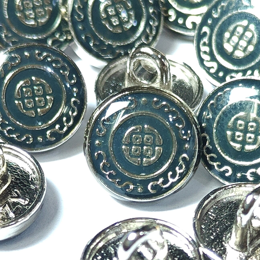 Pack of 10pc ! High Quality Button in Metal/ Mat Finish for Men Kameez