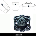 Metal Badge for Semi Stitched Suits Design for Men ! Premium Quality