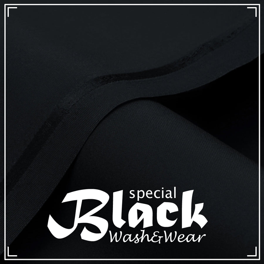 Special Black Premium Quality Wash&wear for Tropical Seasson