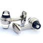 Metal cufflinks with attractive colors 00052