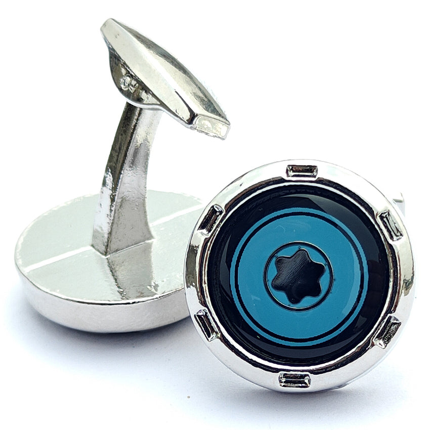 Metal cufflinks mat Design with attractive colors 00032