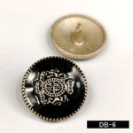 WaistCoat Button ! Pack of 6pc ! Premium Metal Quality