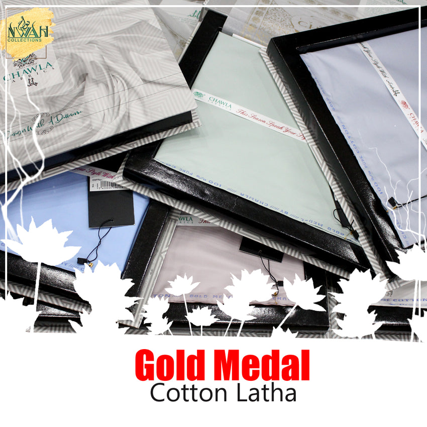 Gold Medal Cotton Latha by Ch_awla Brand