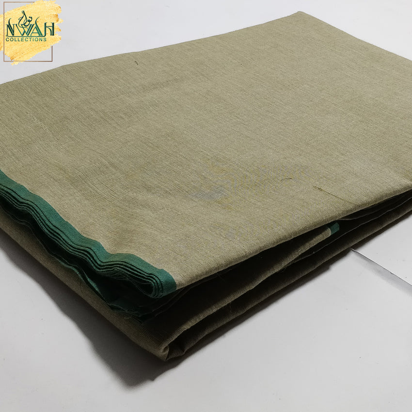 hand made cotton khaddar unstitch fabric for men