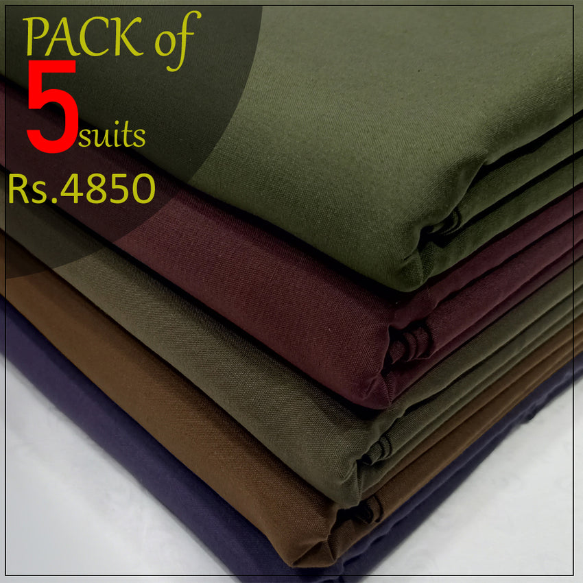 pack of 5suits