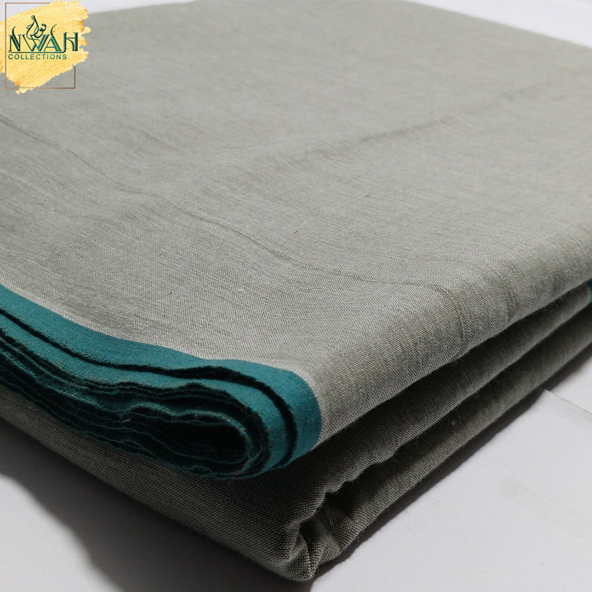 hand made cotton khaddar unstitch fabric for men