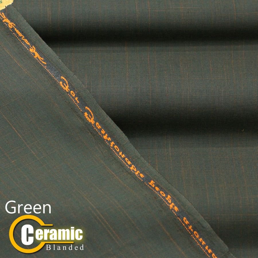 Green Ceramic premium summer fabric !