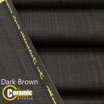 Dark Brown Ceramic premium summer fabric !