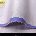 soft cotton in slub linning by AH-mad brand unstitch fabric for men